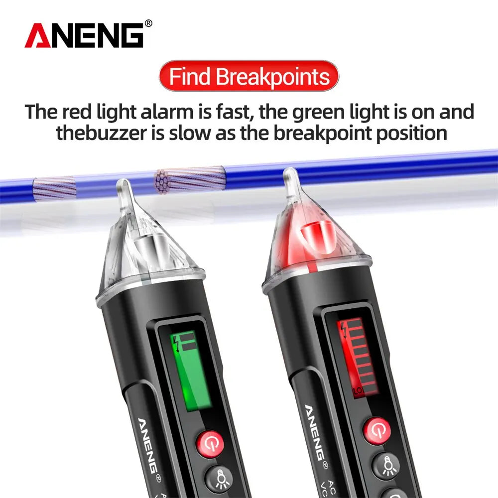 Digital Smart AC/DC Voltage Detectors Non-Contact Tester Pen Meter 12-1000V Current Electric Sensor Test Pencil