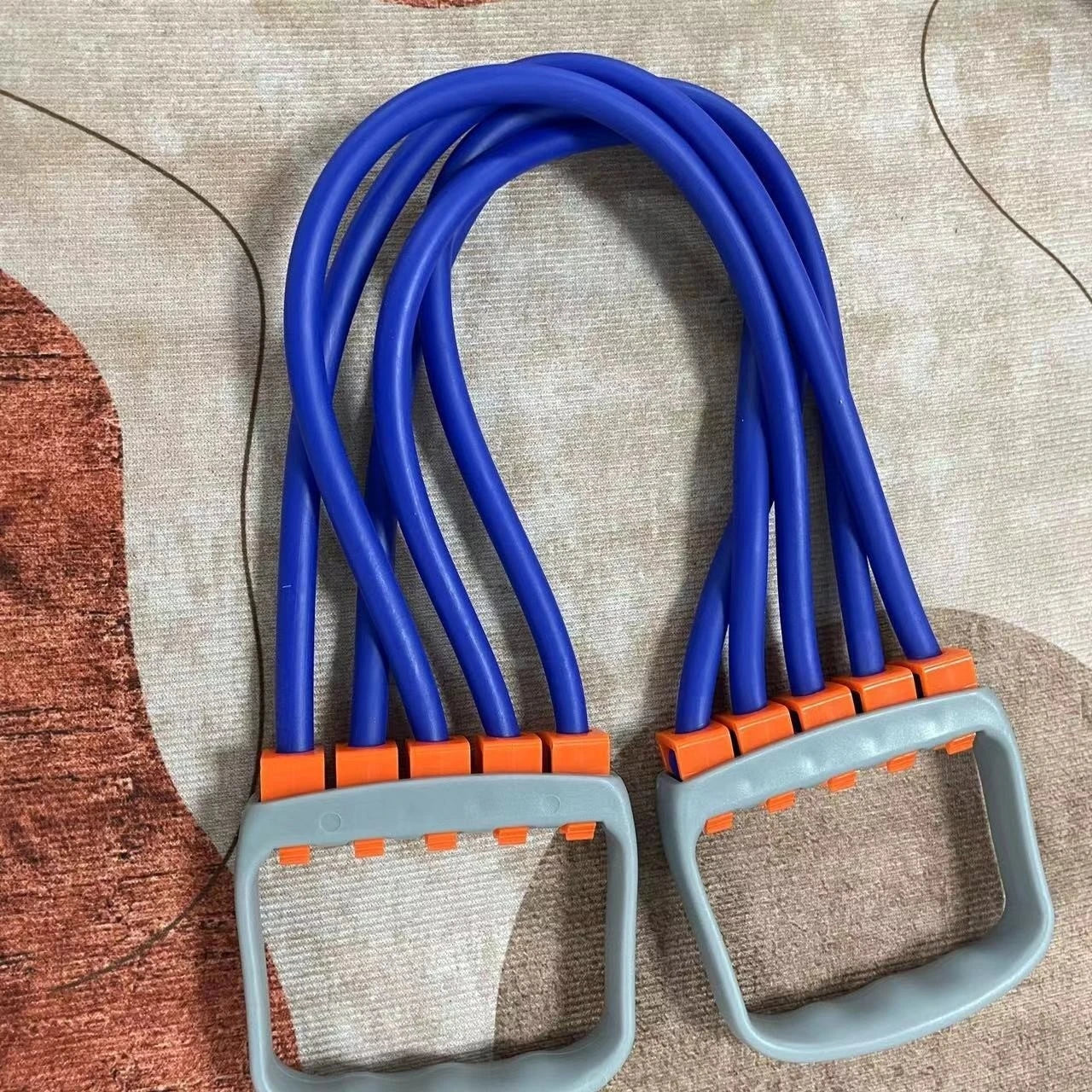Full Body Workout Set Chest Expander  Removable Resistance Bands for Pilates Push Ups Muscle Training Strengthen