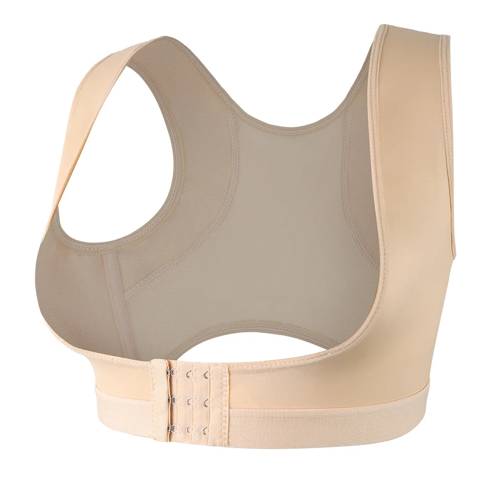 Women Shapewear Top with Built-in Bra & Posture Corrector