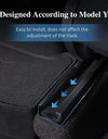 For Tesla Model 3 Model Y Rear Center Console Organizer Tray Flocking For Tesla Model3 Storage Box ModelY Case Accessories