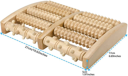 Foot Massager Roller - Plantar Fasciitis & Stress Relief, Foot Arch Pain, Muscle Aches, Soreness - Stimulates Myofascial Release