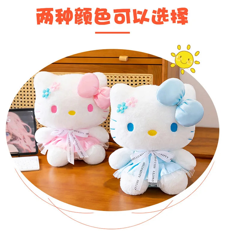 Cute Cat Character Plush Stuffed Doll Pillow Toy