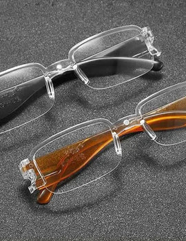 vintage Transparent Frame Reading Glasses Anti Blue Light Eye Protection Presbyopia Computer Eyewear Diopter +1.0 1.5 2.0