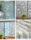 Window Film Privacy, Stained Glass Film, Frosted Opaque Glass Clings, Sun Blocking Vinyl Window Stickers for Door Home Office