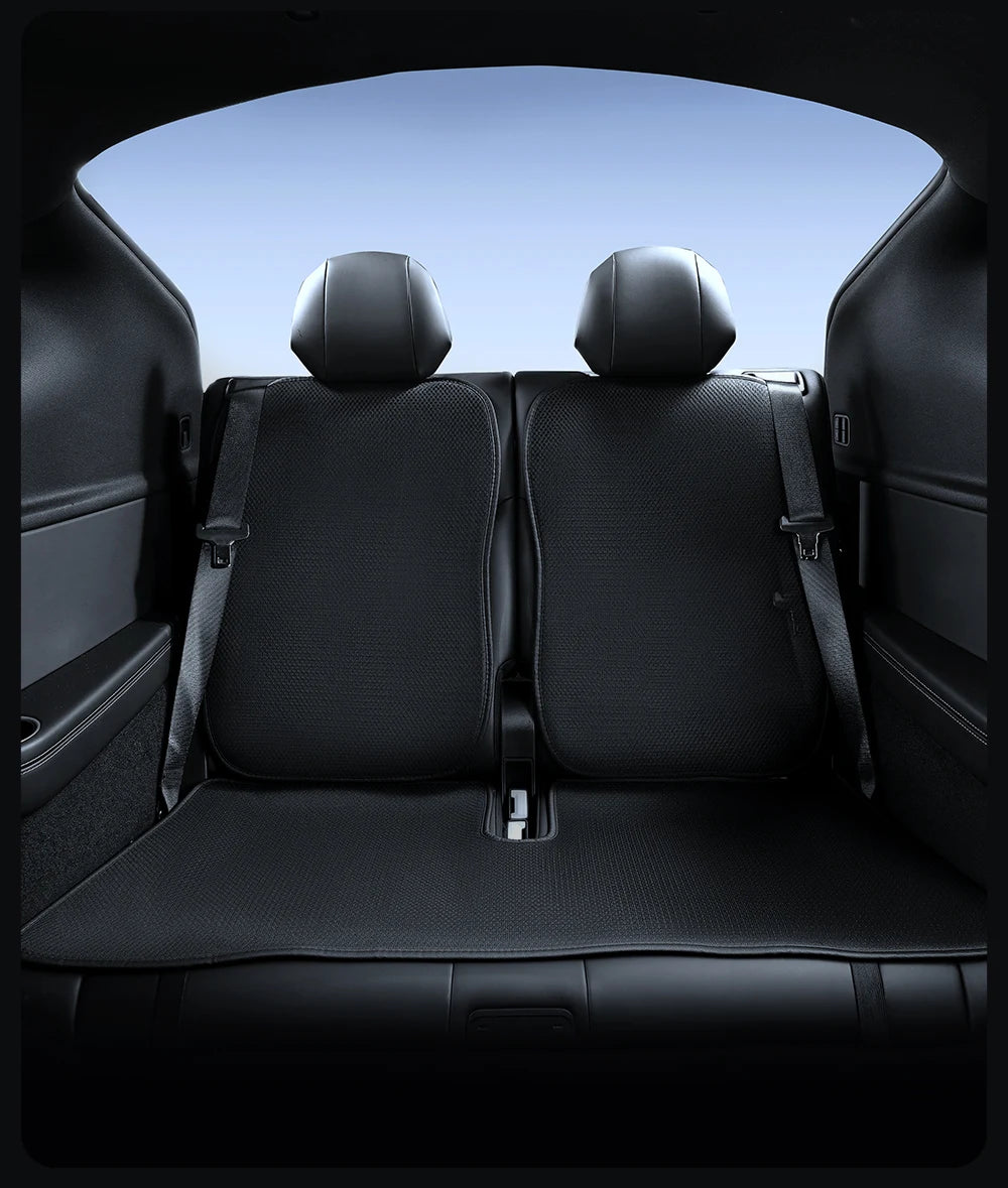 Tesla Model YL Juniper Ice Silk Seat Covers 11 Piece Set Breathable Four Season Seat Cushion Protector 6 Seat