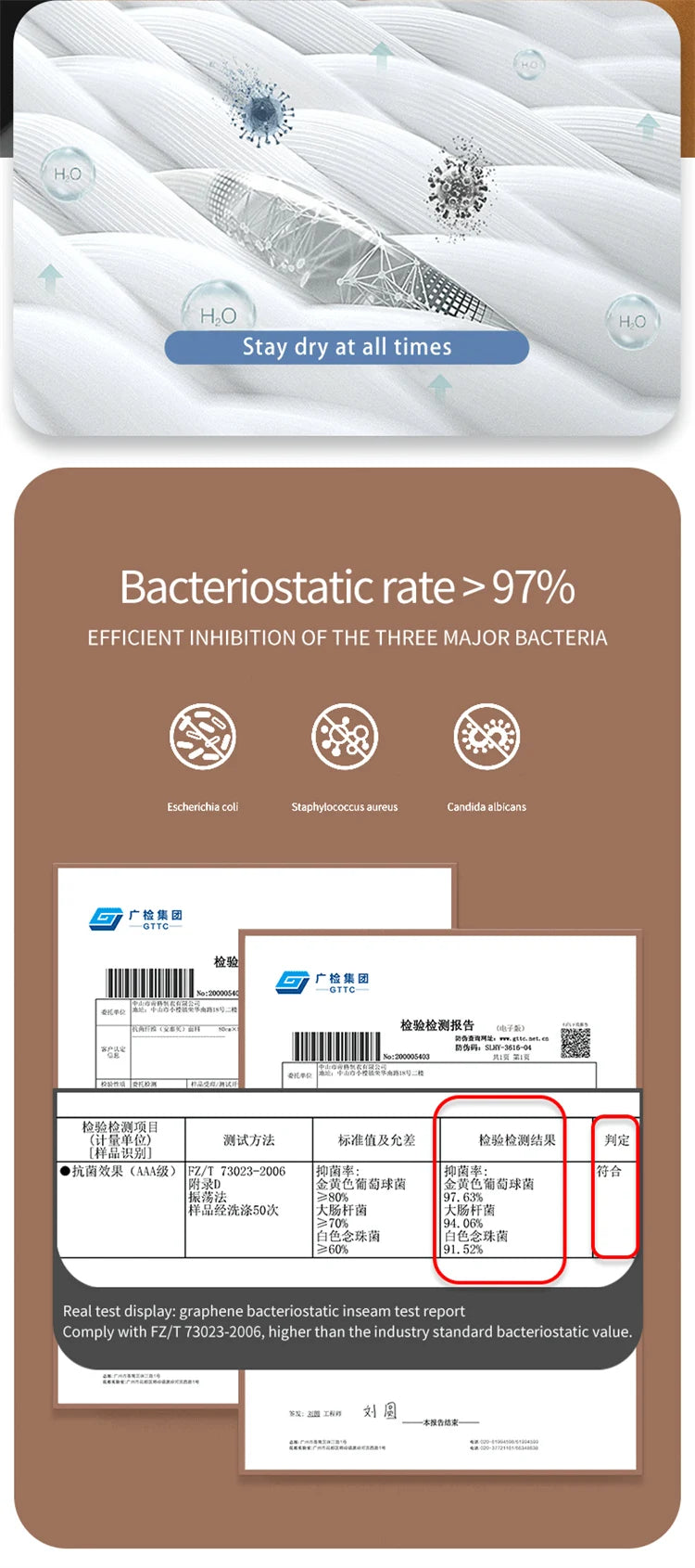 3Pcs Man Underwear Boxer Men Graphene Antibacterial Crotch Men's Boxershorts Underpants Boxers Shorts Trunks