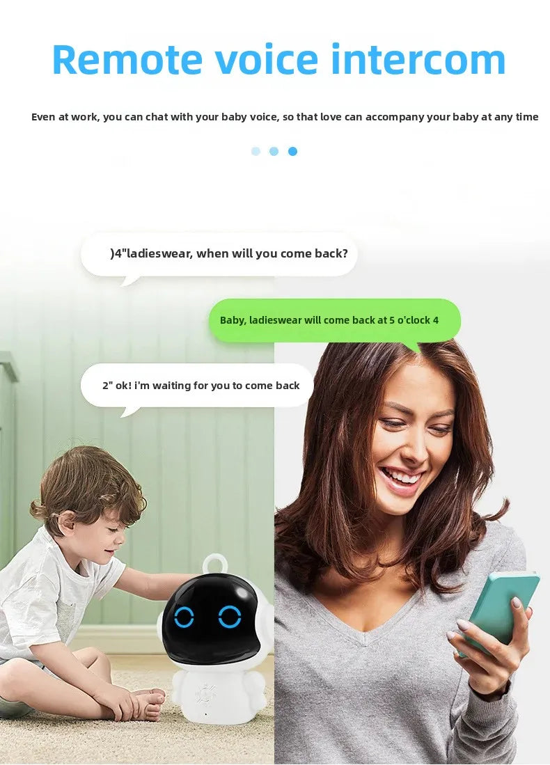 Smart Robot Early Education Toys for  WiFi Voice Dialogue AI Networked Educational Learning Machine Student Gifts