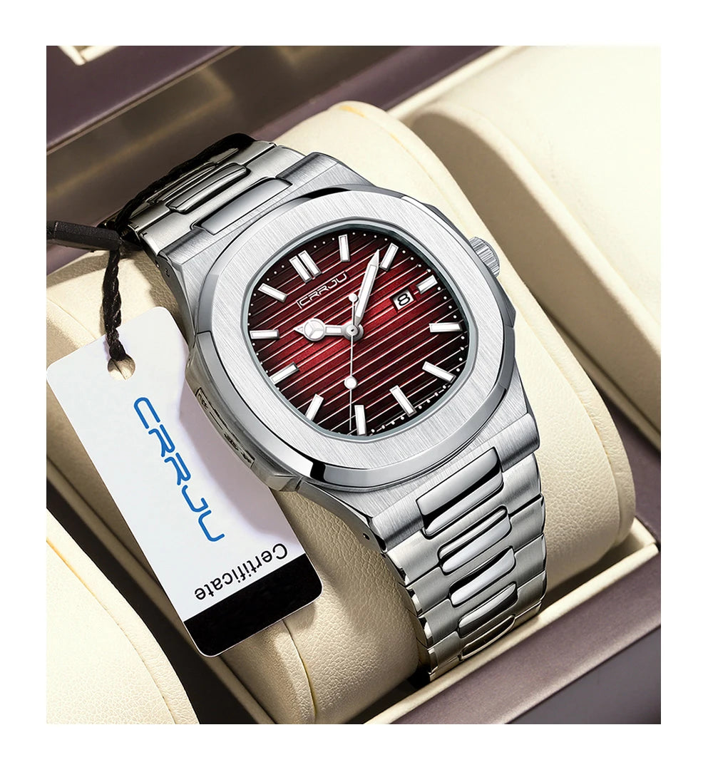 Men Watch Luxury Top Brand Quartz Watches Business Simple Ultra Thin Luminous Wristwatch Men's Clock Reloj Hombre