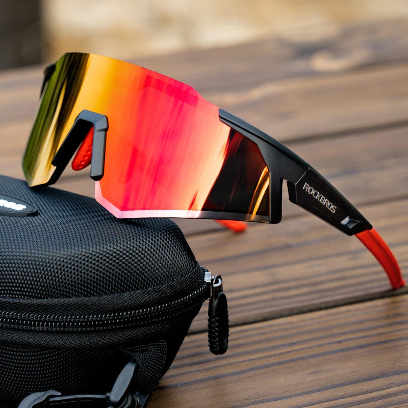 Bicycle Glasses Photochromic / Polarized Lens Bike Sunglasses Eyewear Sun Protect Sports MTB Road Adult Cycling Glasses