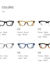 Men's Anti Blue Light Reading Glasses Brand Simple Myopia Prescription Glasses Men  Optical Eyewear Glasses Frame