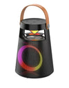 Wireless Bluetooth Speaker Outdoor Portable Camping RGB Color Light Rechargeable Wireless Speaker Home Party Music Player