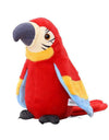 Parrot Talking Electronic Speaking Record Repeats Cute Soft Stuffed Animal Bird Doll Children Kids Baby Gift