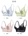 Women’s Lace Transparent Rabbit Ears Push-Up Bra – Soft, Thin, Wire-Free Bralette