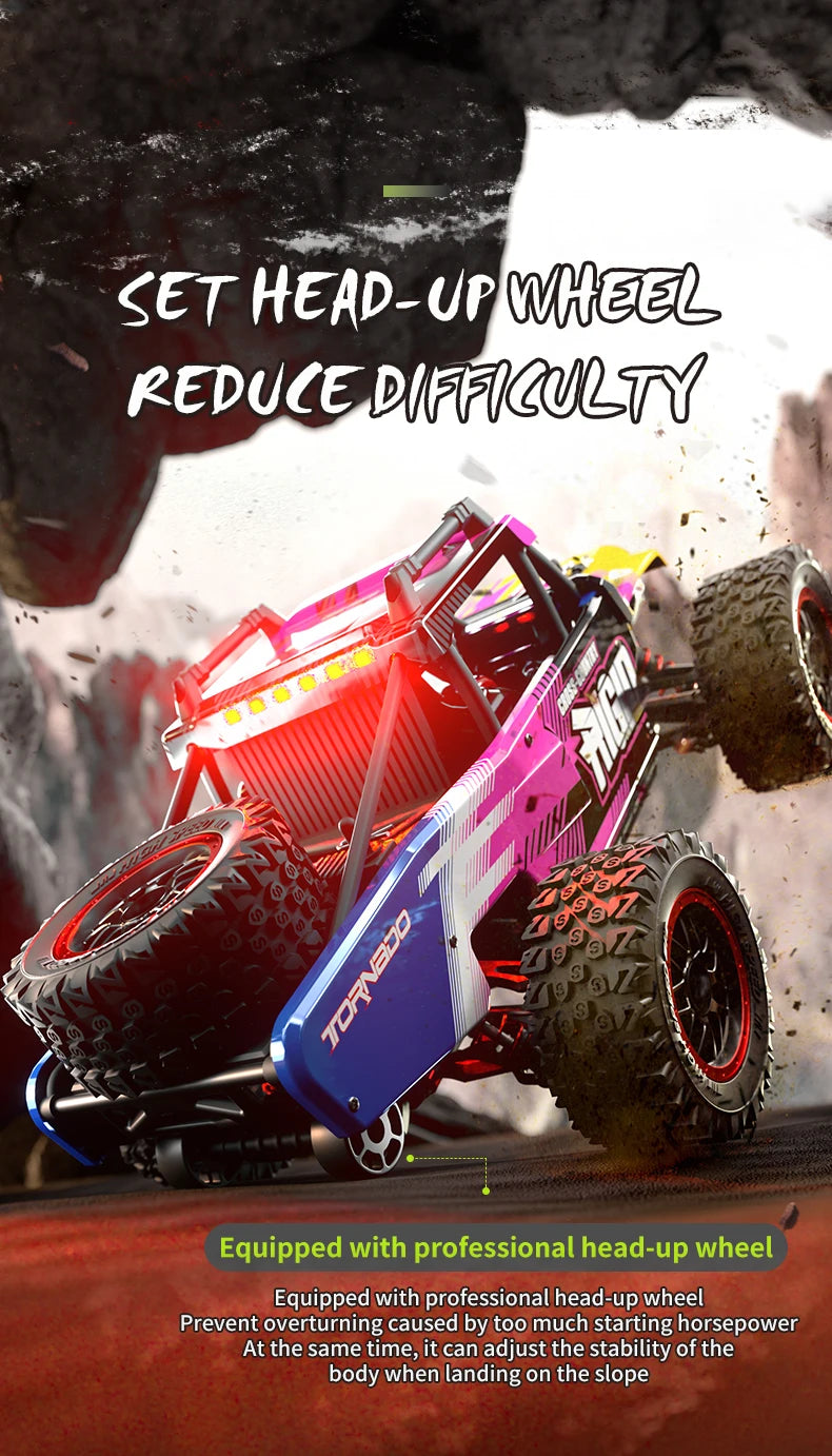 RC Car 4WD Thunder High Speed off-road vehicle Brushless four-wheel drive Thunder off-road vehicle RC Toy