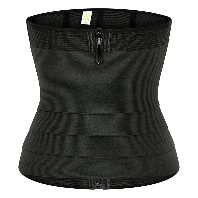 9 Steel Bones Waist Trainer Body Shaper Adjustable Belly Tummy Control Snatch Me Up Wrap Stretch Bands Slim Body Shaper Women
