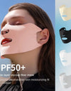 Scarves For Women Sun UV Protection Solid Color Summer Ice Silk Face Scarf Anti-uv Face Cover Sunscreen Veil Sunscreen Mask