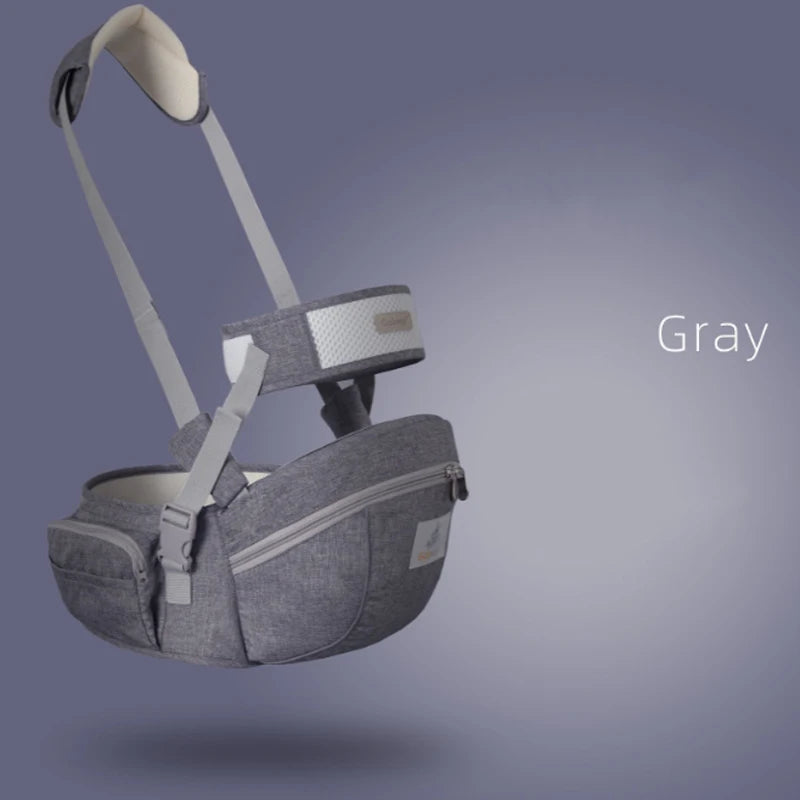Ergonomic  Carrier Portable   Hip Seat Waist Stool Sling Front Facing Kangaroo  Wrap Carrier For  Gear