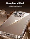Case For iPhone 16 Pro Max Case Transparent PC Anti-Yellow Material Lens Protection Cover For iPhone 16 Pro 16 Plus Case