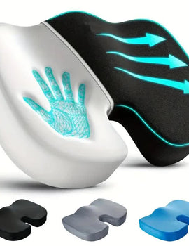Seat Cushion Office Chair Cushions Pillow Memory Foam Pad Back Pain Relief Cushion Car Office Hip Support Massage Cushion