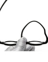 Tiny Reading Glasses Men Retro Vintage Smart Glasses Black Frame