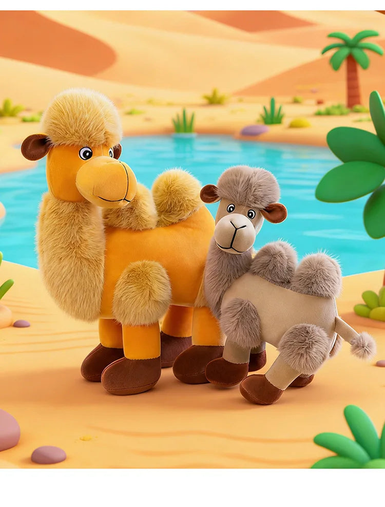 Cute Desert Camel Plush Stuffed Doll Toy