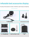 Universal Car Travel Bed Inflatable Mattress For SUV And Van Backseat Shock Absorbing Bed For Long Journey