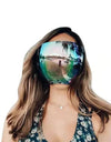 Sunglasses Women Men Protective Faceshield Glasses Goggles Spherical Lens Full Face Covered Anti-spray Safety Sunglasses Men