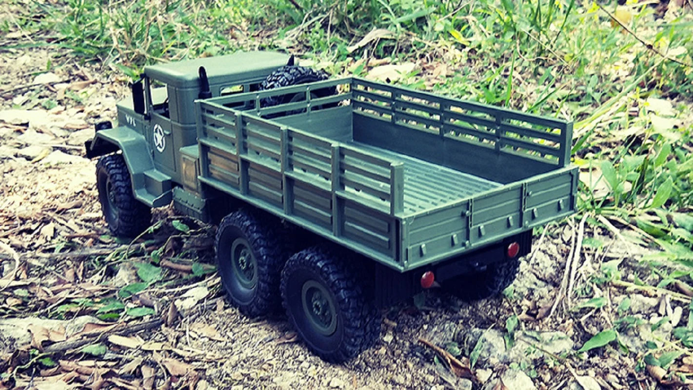 1 to 16 Scale 6WD Remote Control Off Road Military Truck