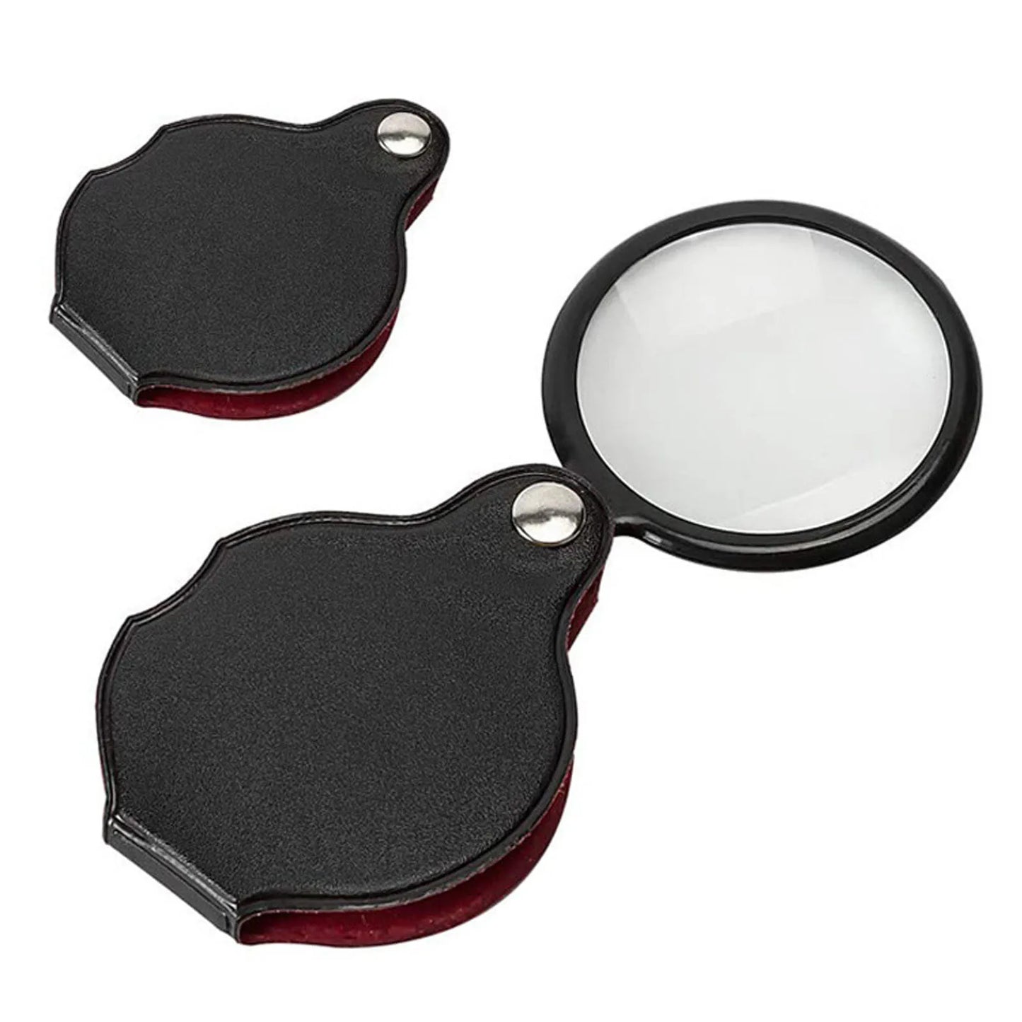 10X Mini Folding Pocket Magnifier Glass Reading Loupe
