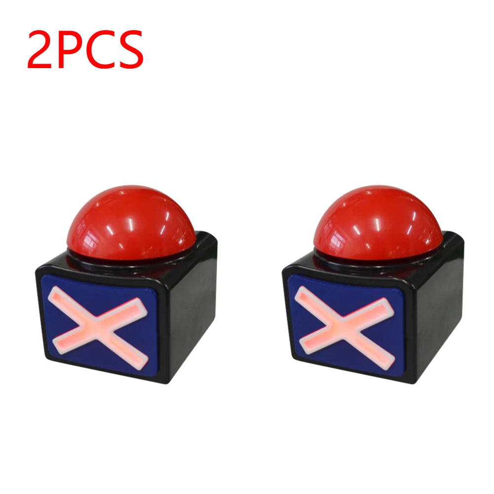 Game Answer Buzzer with Sound & Light – Trivia Quiz & Contest Button