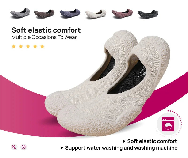 Indoor sports shoes, fitness jumping shoes, yoga Pilates, lightweight and breathable thin soled shoes