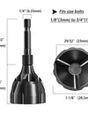 Deburring Tungsten Steel Chamfer Thread Trimmer Alloy Remove Burr Screw Rod Bolt Deburring Tool