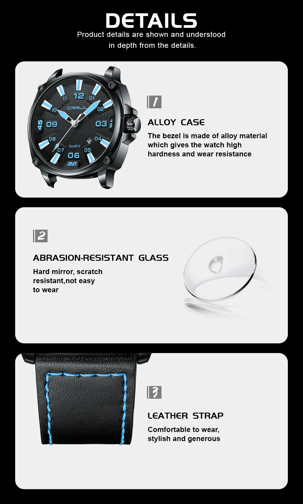 Simple Fashion Thin Date Wristwatches Male Luxury Design Breathable Leather Watches Men's Quartz Clock