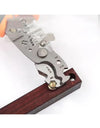 28 in 1 Multifunctional Wire Stripper Crimping Pliers Heavy Duty Stripping Pliers Cable Splitting Pulling Winding Cutting Peeler