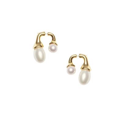 Jewelry Vintage Pearl Earrings Trend Elegant Temperament Drop Earrings