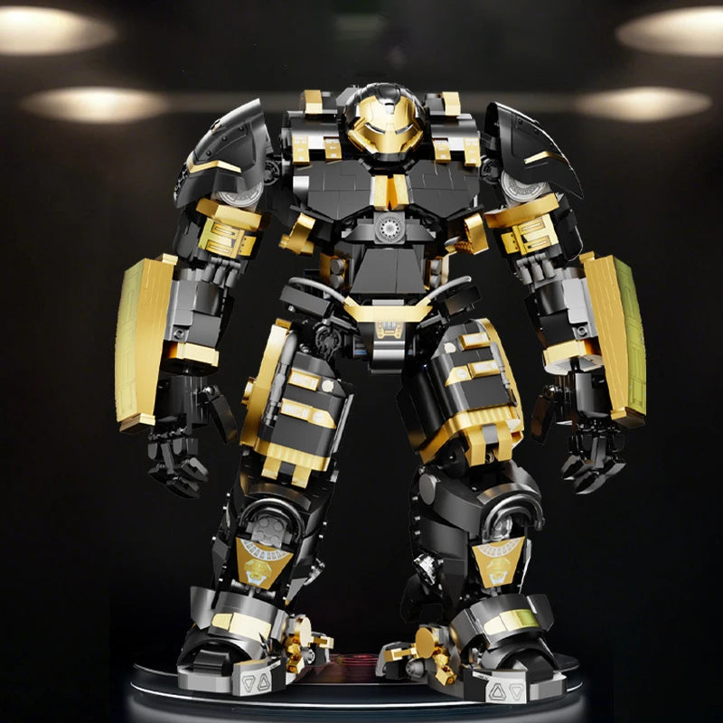 Hulkbuster Building Blocks MOC Model Iron Man Bricks Sets Marvel Superheroes DIY Toys for Boys Adult Collecting Toy
