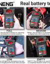 Multifunctional Battery Testers 12V Auto Repair Industry Detection with LED Reverse Display Screen Electrician Tool