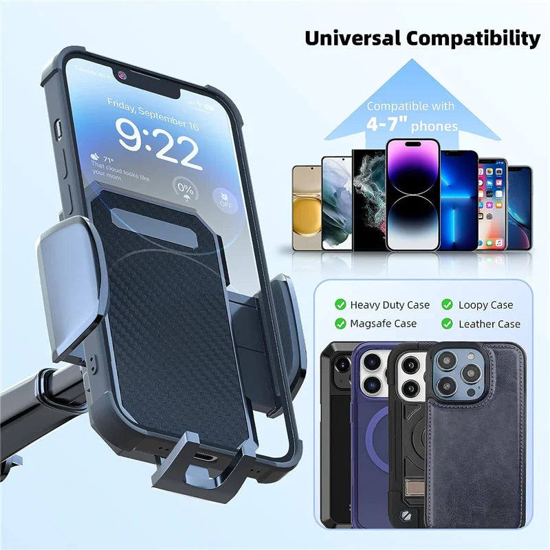 Sucker Car Phone Holder Mount Stand Suction Cup Smartphone Mobile Cell Support in Car Bracket For iPhone Xiaomi Samsung