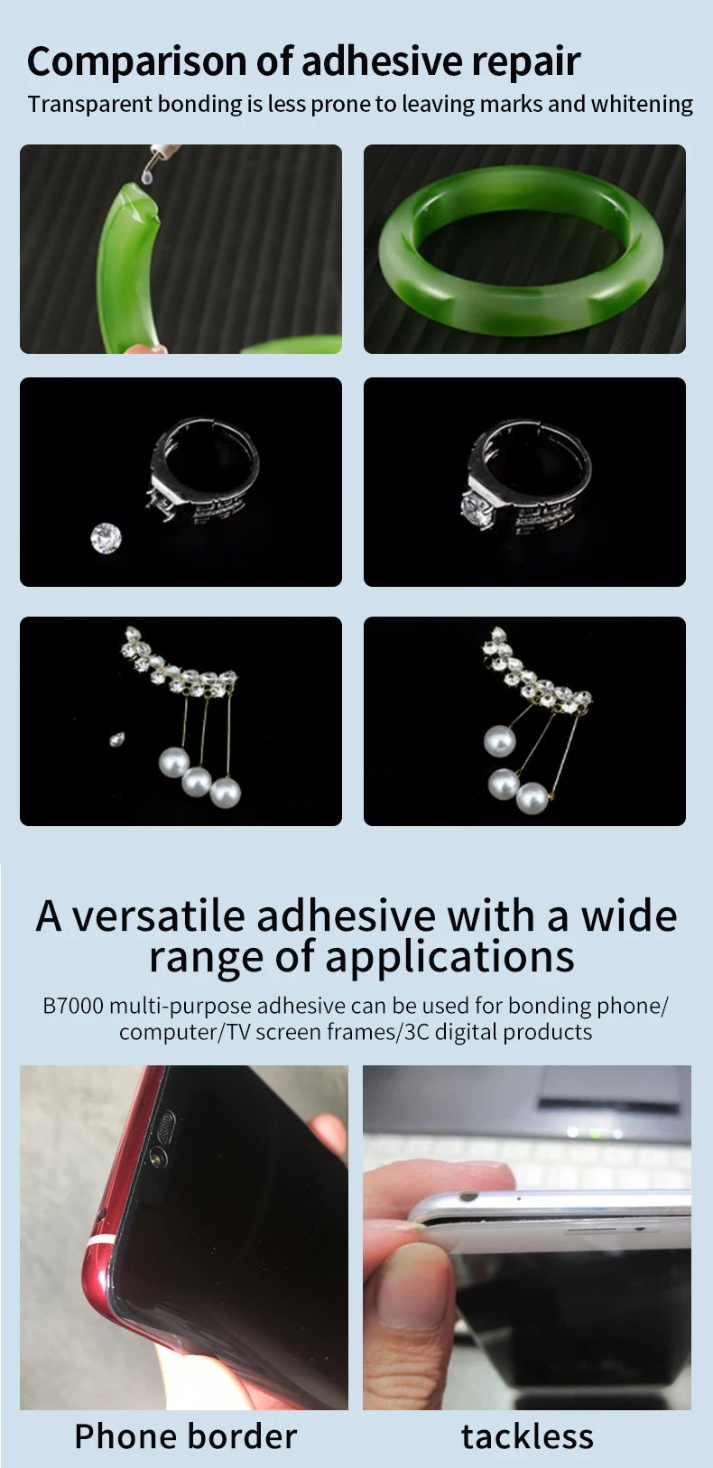 B7000 transparent glue,with precision nib,rhinestone glue,rhinestone crafts jewelry glue,jewelry glue,jewelry process makeup