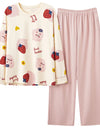 Women’s 2-Piece Pajama Set – Long Sleeve Top & Pants, Loose & Comfortable Winter Loungewear