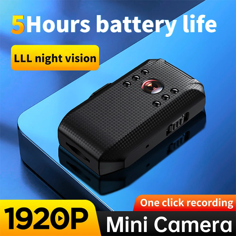 Full HD 1080P Mini Camera Wearable Body Pen Cam Digital Small Sport DV Micro Camcorder Video Recorder Support Hidden Card