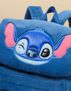 Disney Plush Backpack Ins Japanese Blue Stitch Funny Cartoon Large-Capacity Student Backpack Kindergarten Bag
