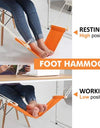 Work Table Computer Desk Footrests Mini Portable Comfortable Relaxing Leg Hammock Adjustable Office Footrest Foot Hammock