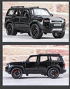 1/32 PRADO Land Cruiser Alloy Car Model Diecast Metal Off-road Vehicle Car Model Simulation Sound and Light Toy Gift