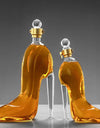 375ml 700ml High-Heels Shoes Shaped Whisky Decanter Glass Crystal Merlot Rum Vodka Wine Bottle Liquor Dispenser Bar Tools