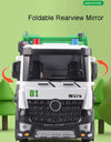 1:24 Scale Watering Cement Dump Trucks Model Garbage Truck Toy Car Sound Light Doors Opened Engineering Vehicles  Gifts