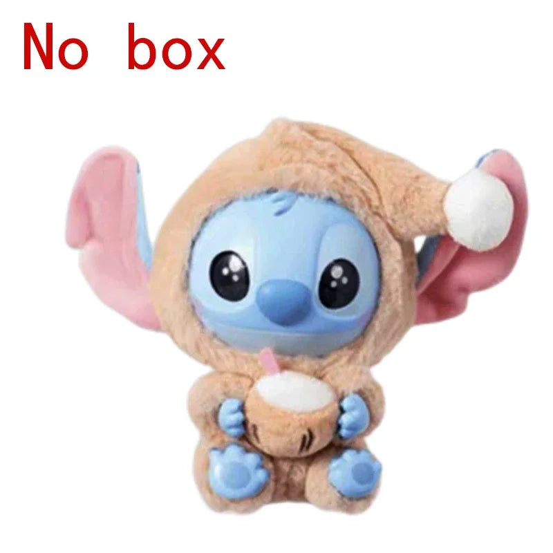 New Disney Stitch Eat Sleep Series Vinyl Pendant Cute Plush Doll Mystery Box Cosplay Accessories Holiday Gift
