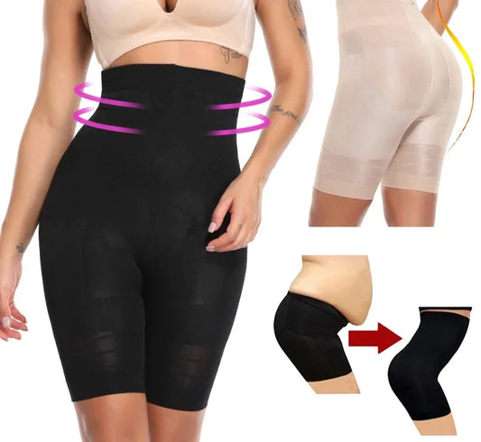 Women Body Shaper High Waist Tummy Control Panties Butt Lifter Shorts Thigh Slim Shapewear Slimming Underwear Short Pants