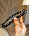 Luxury Acetate Spectacle Frame Fashion Retro Square Eyeglasses Optical Prescription Frames