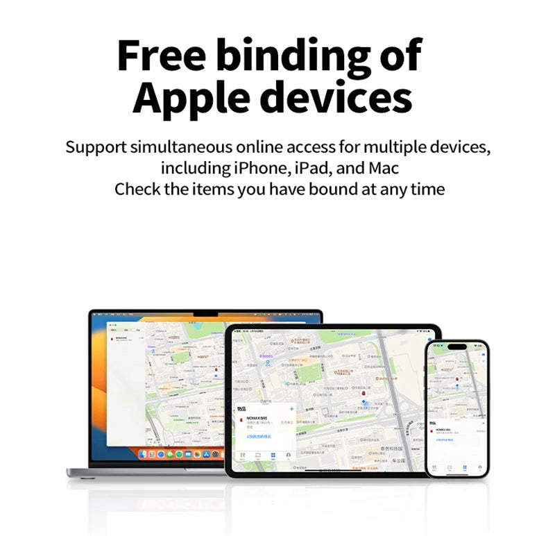 Mini Tracker Work With Find My APP Ultra Long Battery Life Mini Locator For Keys Pets Wallet Anti-Loss Device Smart Find